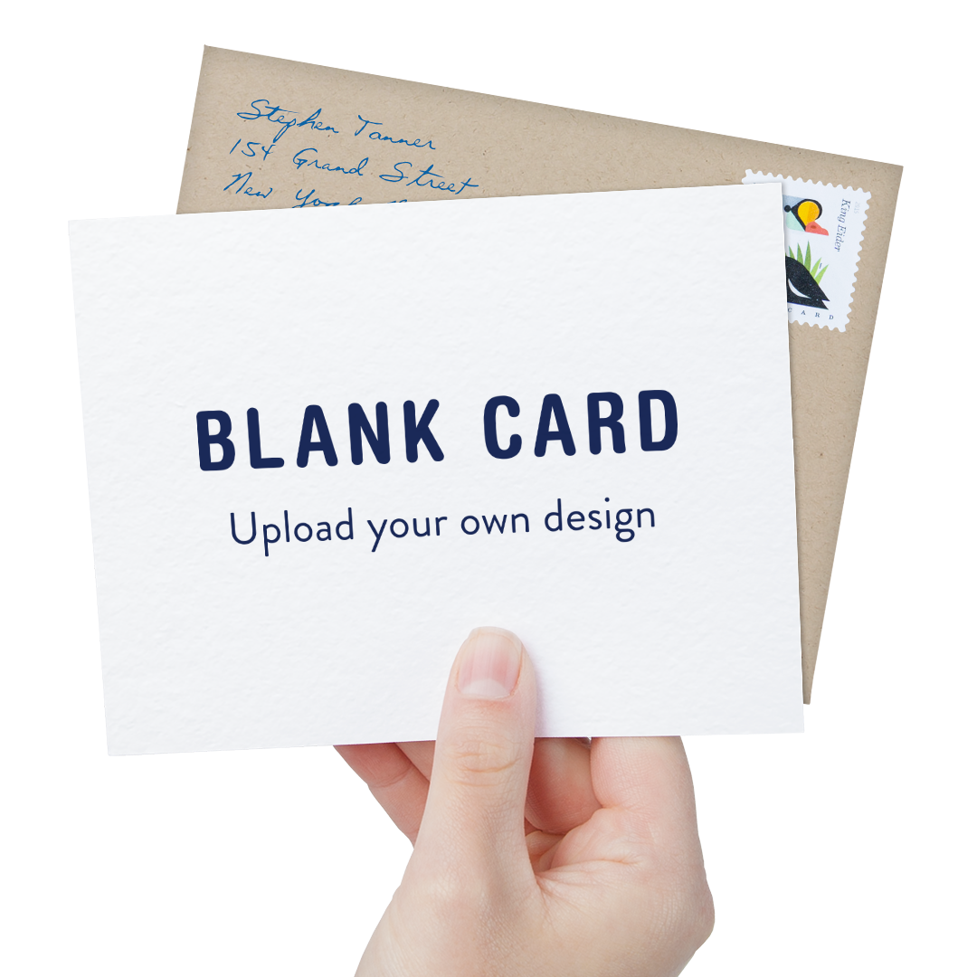 blank template make your own card