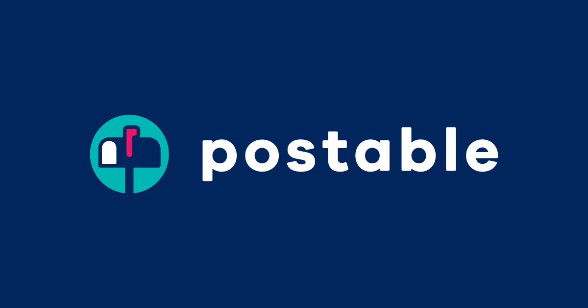 Postable makes snail mail easy!