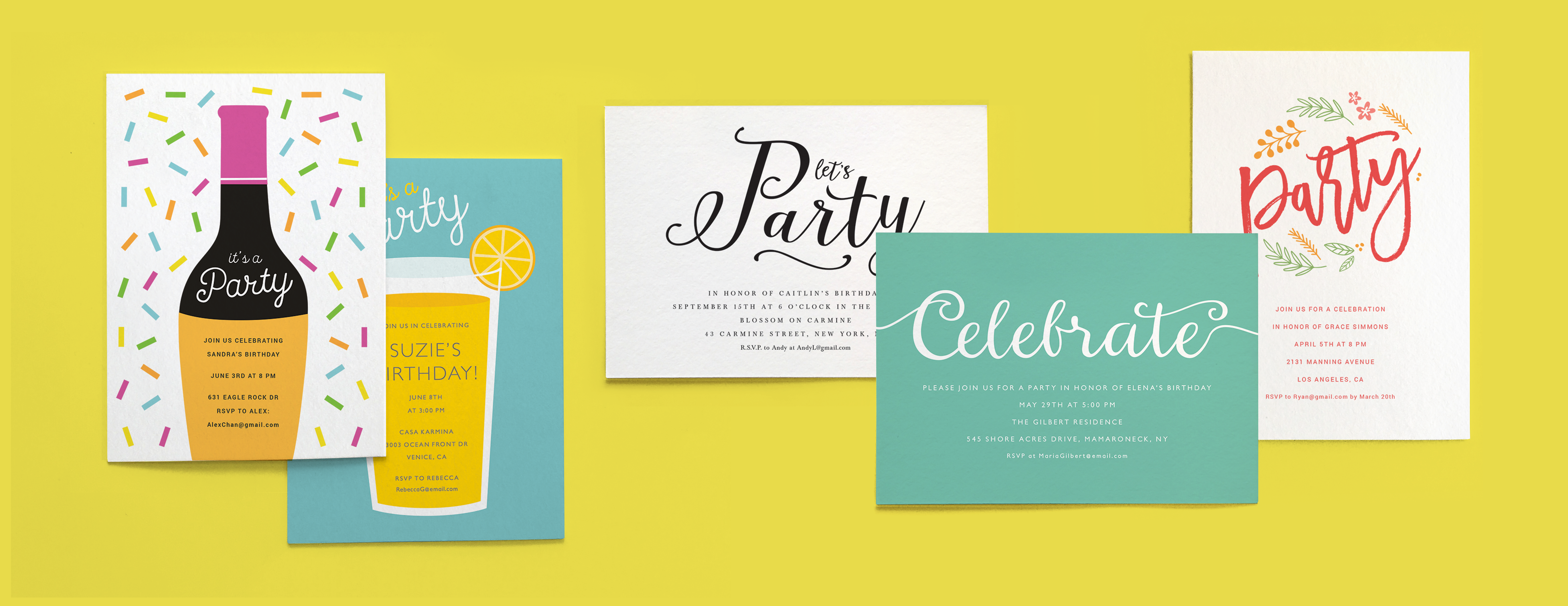 16 fabulous new party invites with matching unique party ideas unique party invites