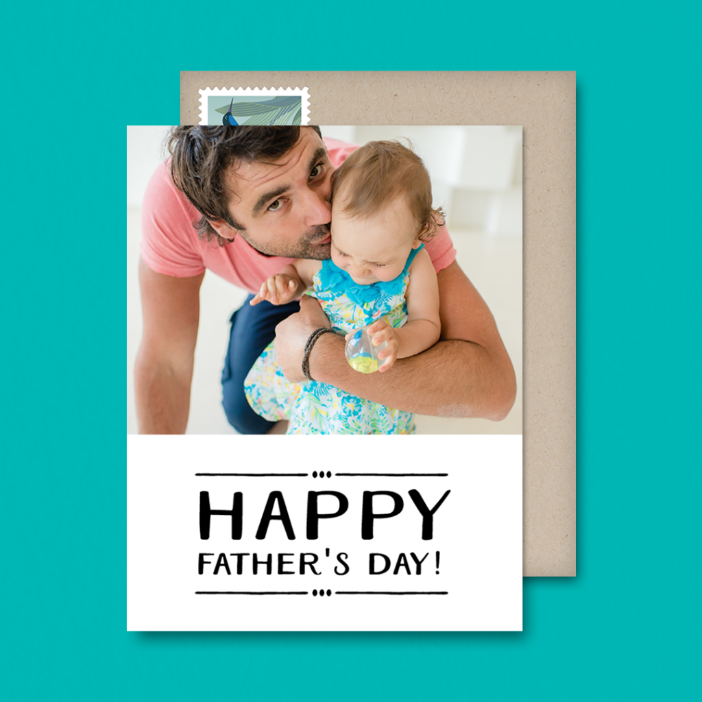 9 photo fathers day cards dad will love