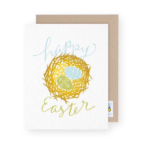 cute Easter greeting card