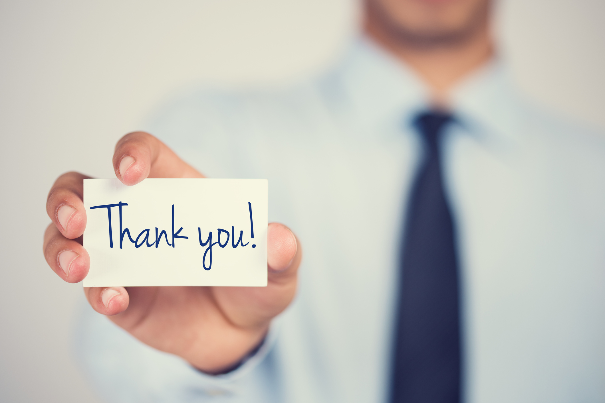 Thank You for Your Business: Message Samples & Missed Opportunities