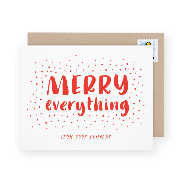 business holiday greeting card