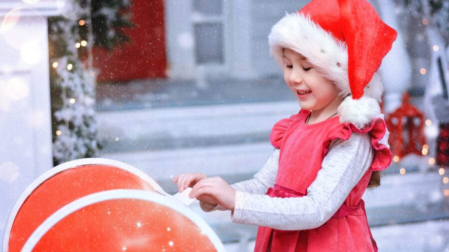 holiday greeting card messages for kids