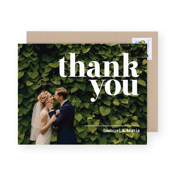 Late Wedding Thank You Notes Wording