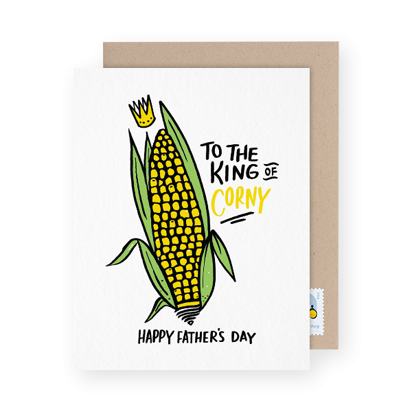 funny father's day card with a pun