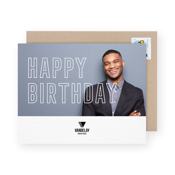 birthday cards for small business