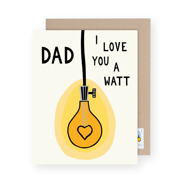 unique father's day card