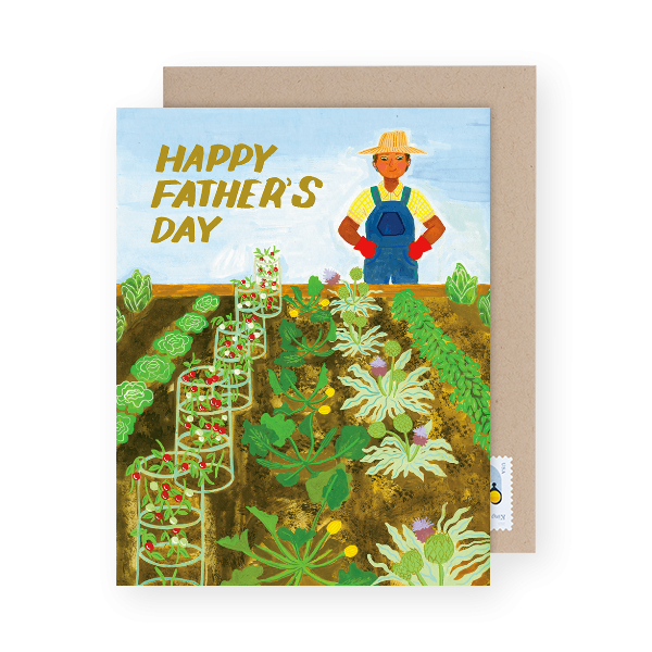 gardening father's day card