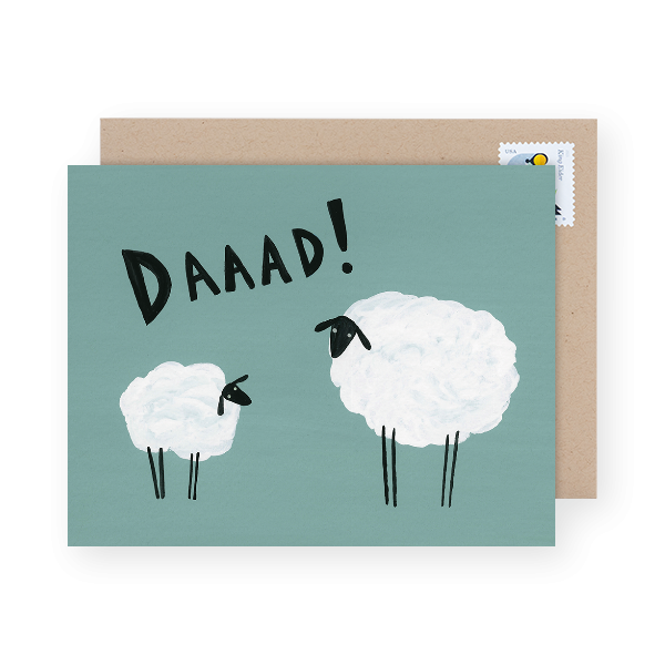 pun father's day card