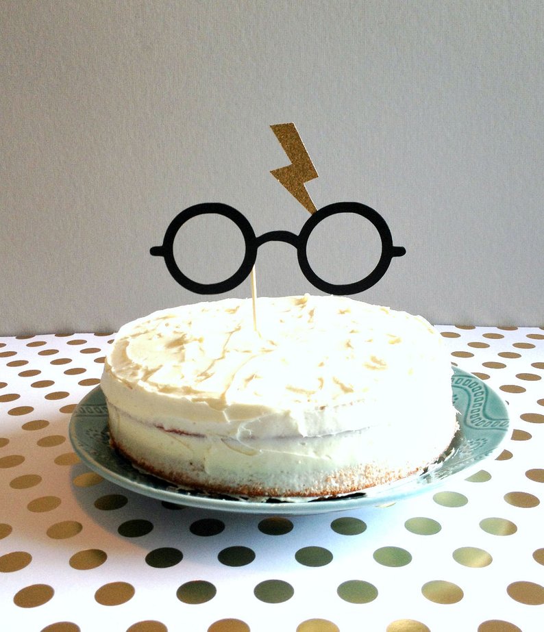 harry potter cake topper