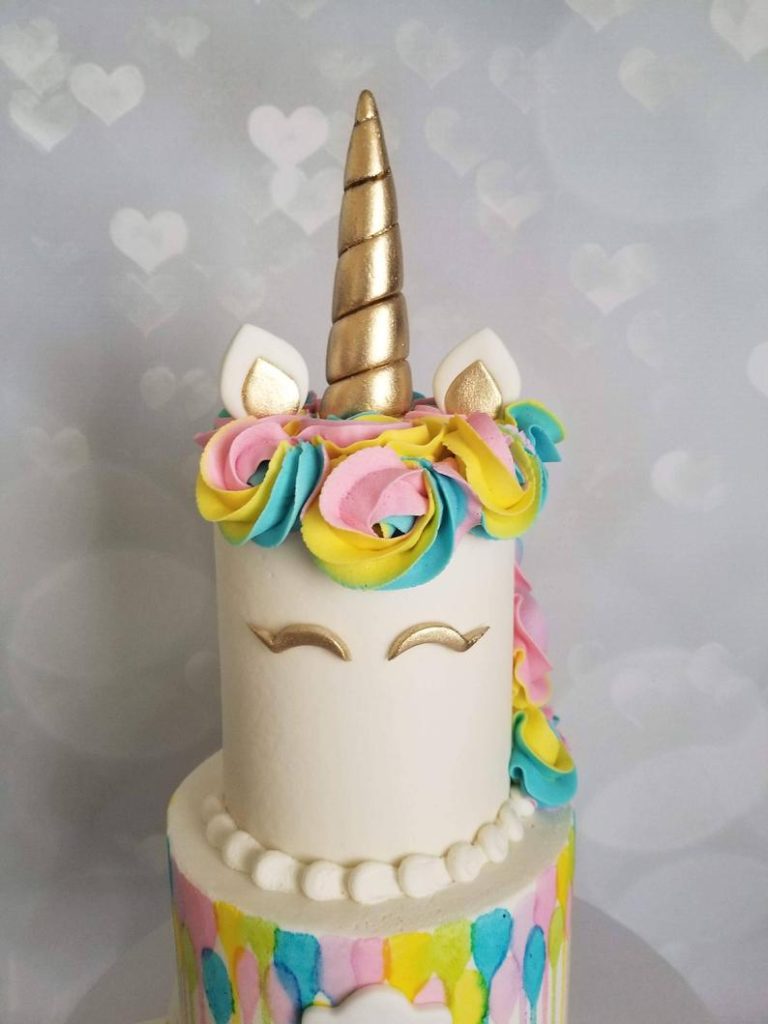 unicorn birthday cake