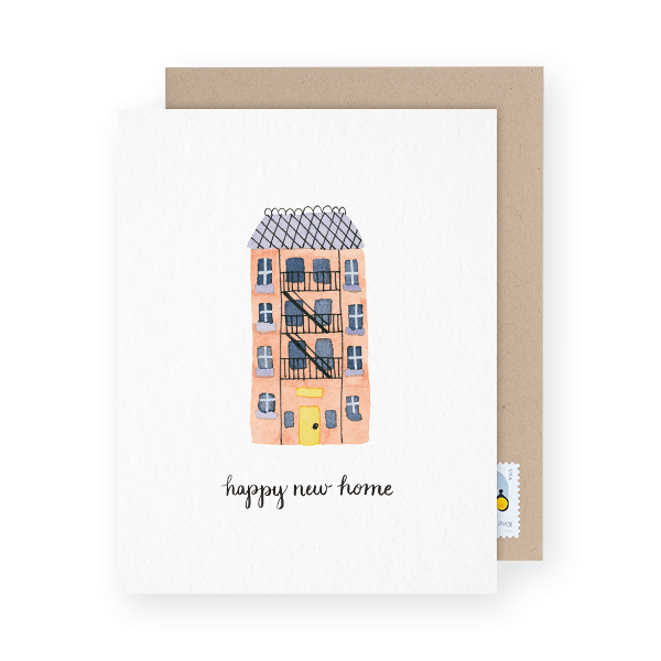 New Home Moving House Card Housewarming Congratulations Funny Humorous Flat